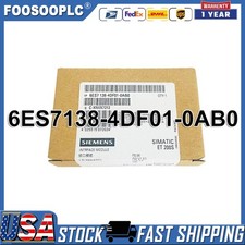 New Siemens 6ES7138-4DF01-0AB0 Electronics module for ET200S 6ES7 138-4DF01-0AB0