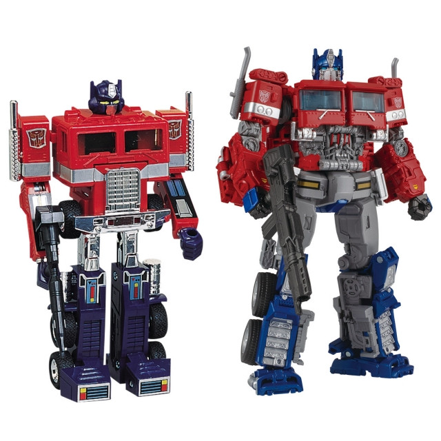 Transformers 35th Anniversary Convoy & Optimus Prime Takara
