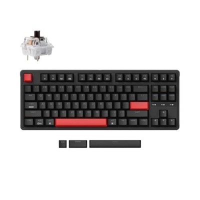 Keychron C3 Pro Custom Mechanical Gaming Keyboard Tenkeyless US Layout Red LED