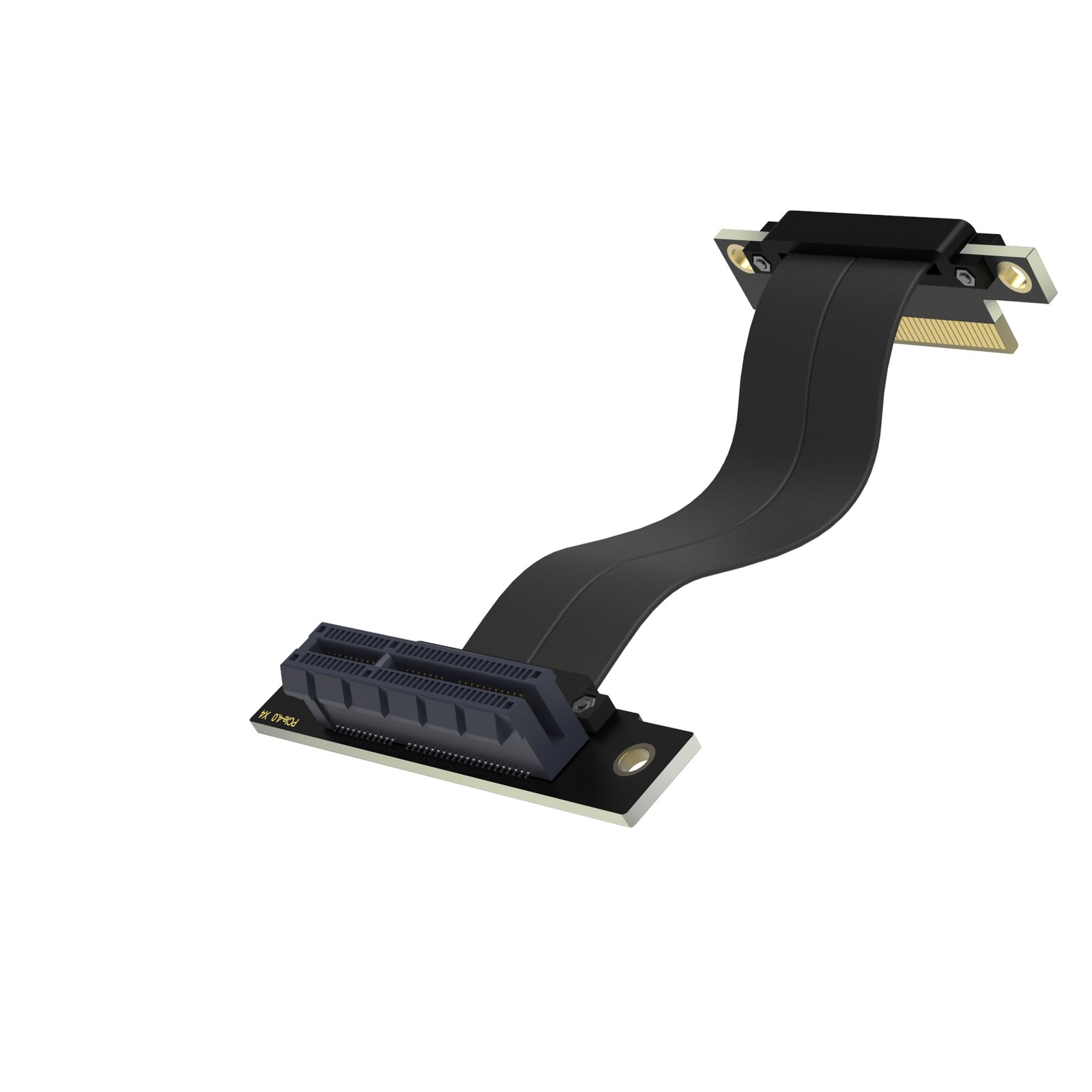 XRIKUI PCIe 4.0 x4 Riser Cable,PCI-Express 4X Male to Female Extension Cable ...