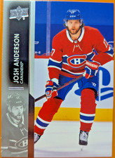 2021-22 Upper Deck Series 1 #95 Josh Anderson