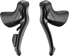 microSHIFT Sword Black 9-Speed Drop Bar Shifter & Brake Lever Set - Gravel,