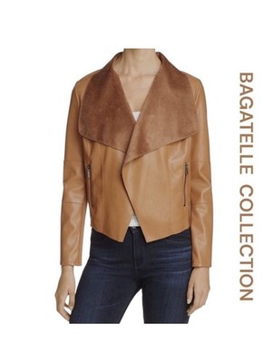Bagatelle Women's Faux Leather Jacket 3xl