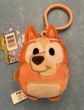 Bluey 90282 Bingo Mini Plush Keychain with Bag Clip, 4  New