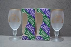 2x Stella Artois Championships Wimbledon Frosted Glass 33cl 330ml Gift Box 2025