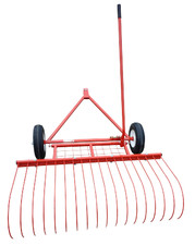Millers Falls 4' ATV Stick Rake - 1200 Wide