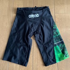 arena competitive swimsuit AS5FRC57M S size black/green