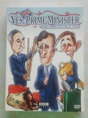 Yes, Prime Minister The Complete Collection (DVD, 3-Disc Set) BBC Comedy *USED*