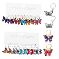 COMNICO Stitch Markers for Crocheting, 20Pcs Crochet Marker Cute Color