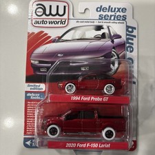 Auto World Target Excl 2 pack - 1995 Ford Probe GT  1985 Ford Mustang SVO