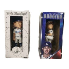 LA Dodgers Set Of 2 SGA Bobbleheads 9/7/24 Evan Phillips & 9/18/25 Tyler Glasnow