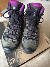 SALOMON HIKING BOOTS COMET 3D Lady GTX SIZE 6.5 UK 40 EUR, Immaculate Worn 2x