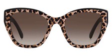 Kate Spade YOLANDA/S Sunglasses Black Leopard Brown Gradient 51mm