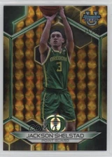 2023-24 Bowman U Best Gold Geometric Refractor /50 Jackson Shelstad #70