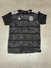 Adidas Mexico 2019 Home Soccer Jersey XS Black FMF Climalite Futbol