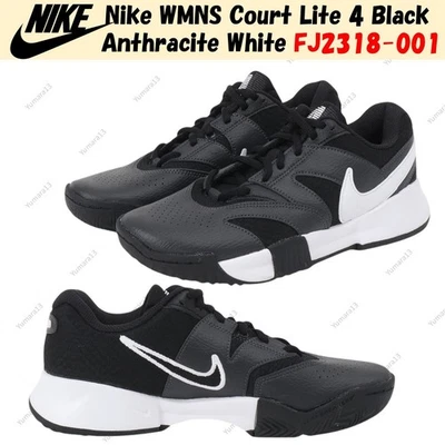 Nike WMNS Court Lite 4 Noir Anthracite Blanc FJ2318-001 Taille Femme - Photo 1/4