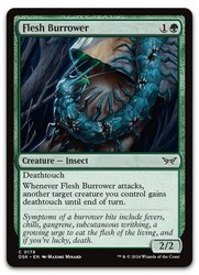 Flesh Burrower #178 Duskmourn: House of Horror Common MTG