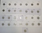 Lot of 29 pre-65 Dimes- Rosevelts, Mercs  barbers