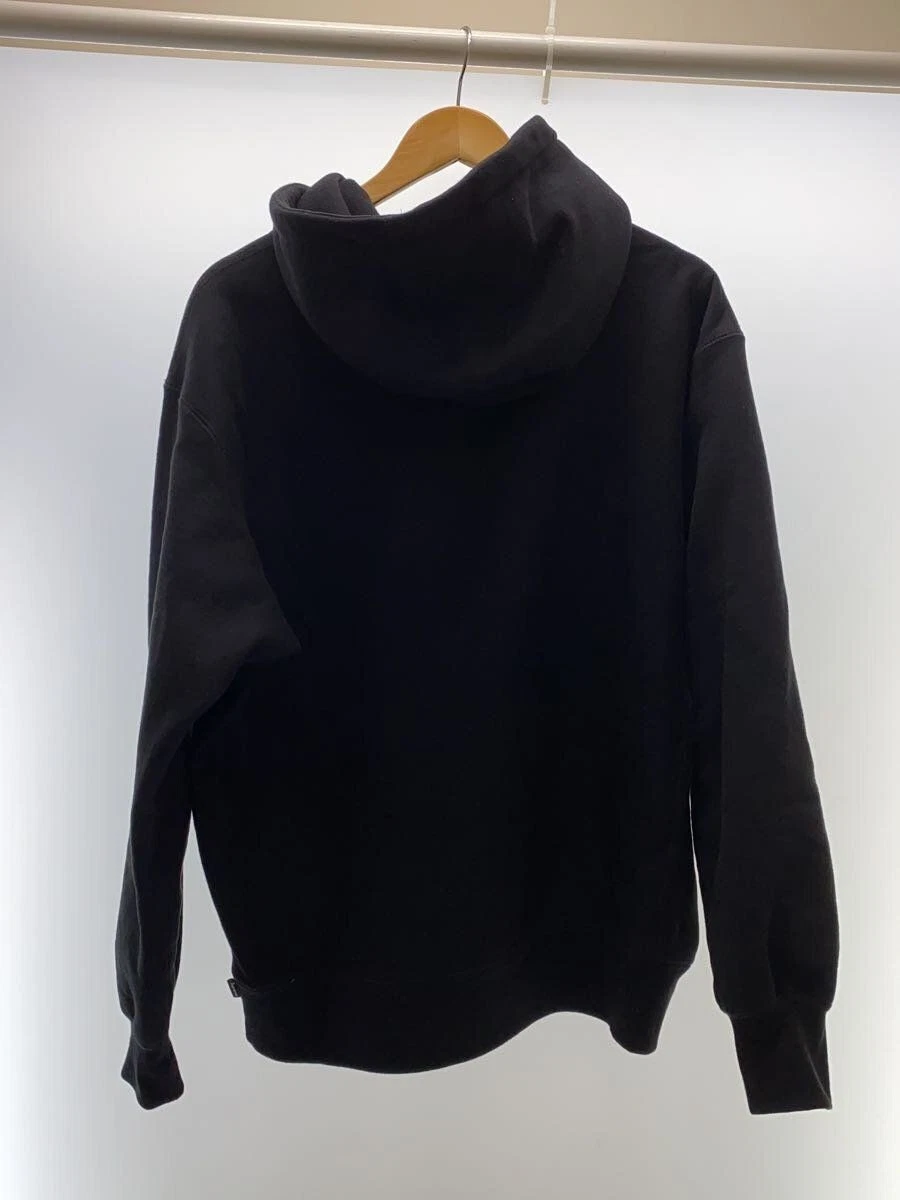 Felpa Supreme con cappuccio M cotone nero usata