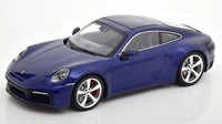 "Minichamps 1:18 Porsche 911 (992) Carrera 4S 2019 \"Enzianblau Metallic\" BAD Boys"