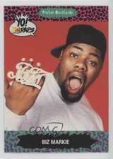 1991 Pro Set MusiCards Yo! MTV Raps Biz Markie #9 a2u