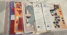 Creative Memories Lot Of Pack 10x12" And Misc Paper And Sleeves