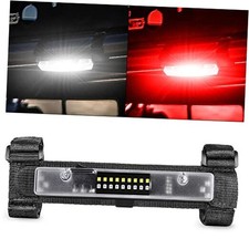 UTV Interior Light, Universal Interior Dome Light Roll Bar Mount A Red  White