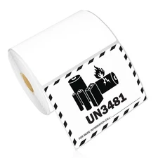 OfficeSmartLabels – 4" x 3" Direct Thermal Labels - Compatible with Zebra & R...