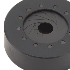 Aperture Diaphragm Manual Adjustable Aluminum 0.5  15mm 12 Blades Iris Diaphragm