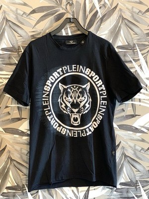 Plein Sport Herren T-Shirt man 100% Baumwolle cotton black Schwarz Rundhals S