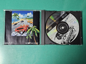 SEGA SATURN OutRun SEGA AGES Japan Import w/ Obi Postcard Retro Game SS