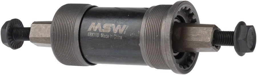 Шатуны шпинделя MSW ST100 с квадратной конусностью JIS BSA английский Нижний кронштейн 68x110 мм 4090₽