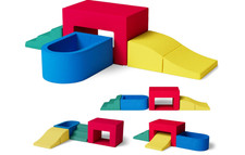 NEW 4 Piece Velvet Installation-Free Toddler Climbing Toys for Indoor Use