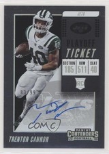 2018 Panini Contenders Playoff Ticket 83/99 Trenton Cannon #269 Auto 4t6