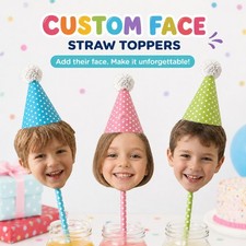 Drink Straws Personalised Birthday Party Tableware New Custom Stag Hen do