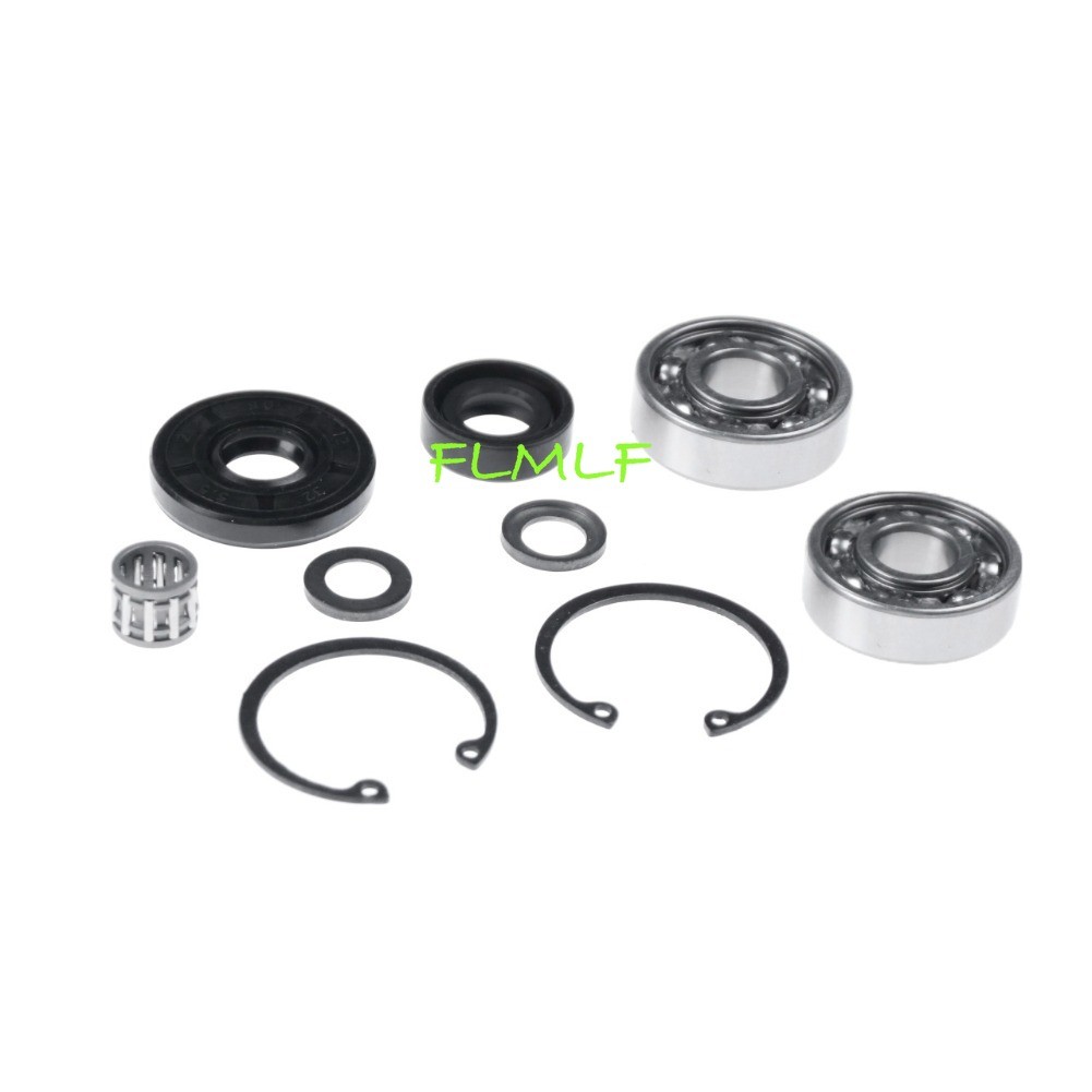 FLMLF Crankcase and Piston Components for 32-36cc Engine PAR