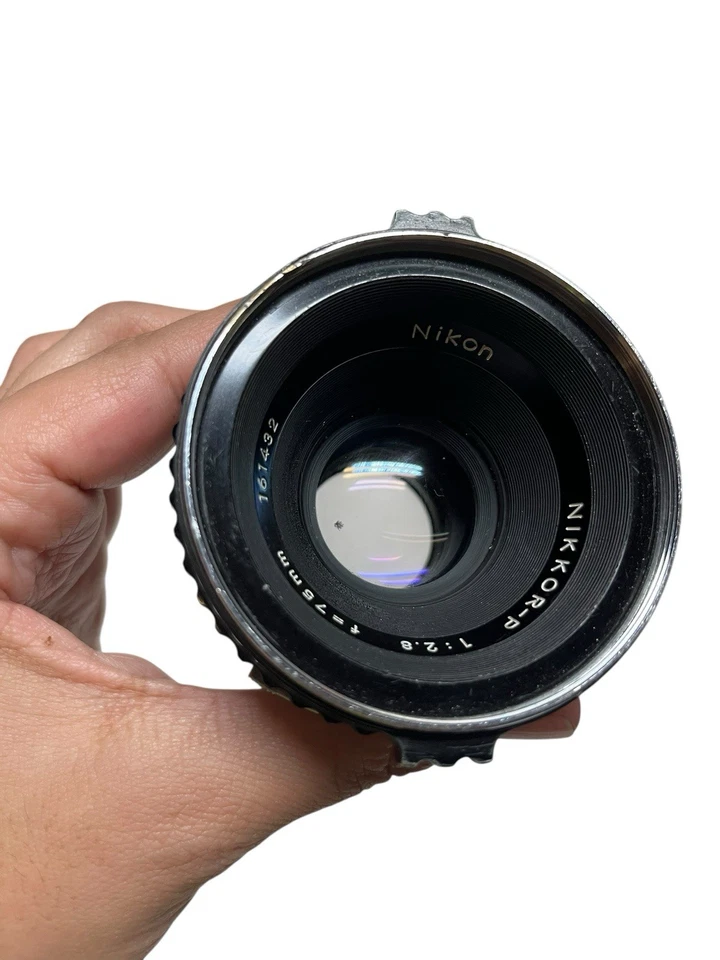 Lente Nikon NIKKOR P 75 mm f/2,8 para lente Zenza Bronica S2 de JAPÓN ONE PIT ON Foto 2 de 4