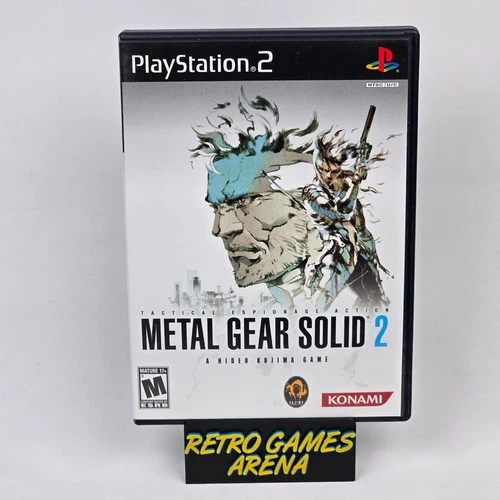 Metal Gear Solid 2 (PlayStation 2 PS2) Essentials Packaging CIB COMPLETE