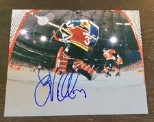 John Vanbiesbrouck 8x10 Photo Auto Signatures Signed ( in person ) Net Cam