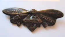 1930s CAPTAIN MIDNIGHT PROPELLER PIN, - FLIGHT PATROL - SKELLY OIL