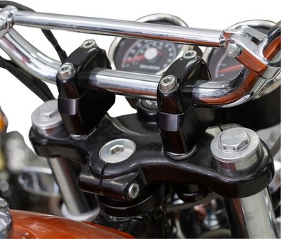 S&S Lenkerklemmen f. Royal Enfield Interceptor/Continental GT 650 19-21 X