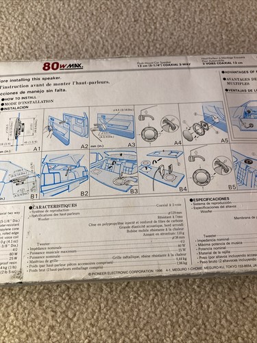 Pioneer TS-G2340 2-Way Car Speakers - Picture 8 of 12