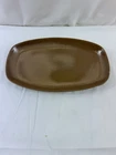 Frankoma 6P serving platter/dish in Brown