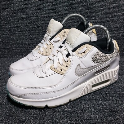 Nike Air Max 90 SE 2 GS Youth 7Y White Platinum Tint Shoes DB4187-100