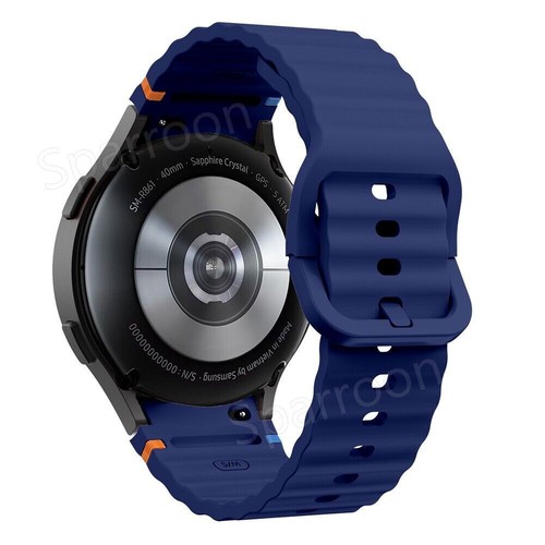 For Samsung Galaxy Watch 7/6/5/4/FE 40/44/47mm Sport Silicone Watch Band Strap - Picture 50 of 90