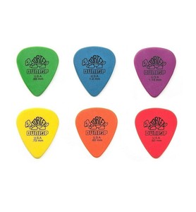 5-Guitar-Picks-DUNLOP-TORTEX-Nylon-Made-In-USA-PICK-5-OF-YOUR-FAVORITE-GAUGE