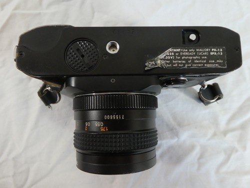Vtg 1976 Konica Autoreflex TC 35mm TTL Film Camera Accessories 3 Lenses Flash - Picture 15 of 24