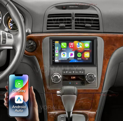 Radio de coche Android 15 para 2007-2009 Saturn Aura 2+32G Carplay WiFi estéreo