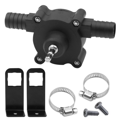 Portable Hand Electric Drill Drive Self-Priming Pump Water Oil Fluid Transfer - Picture 6 of 9