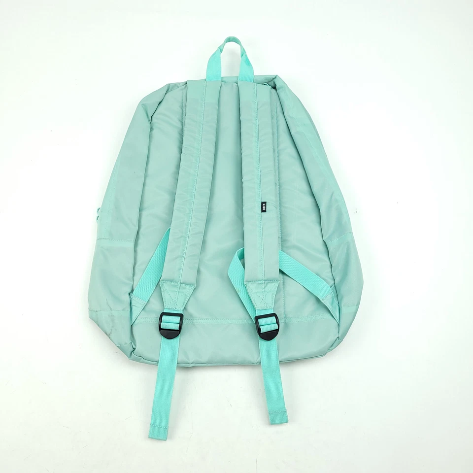 Mochila escolar Obey Script blanca como nueva Foto 3 de 4